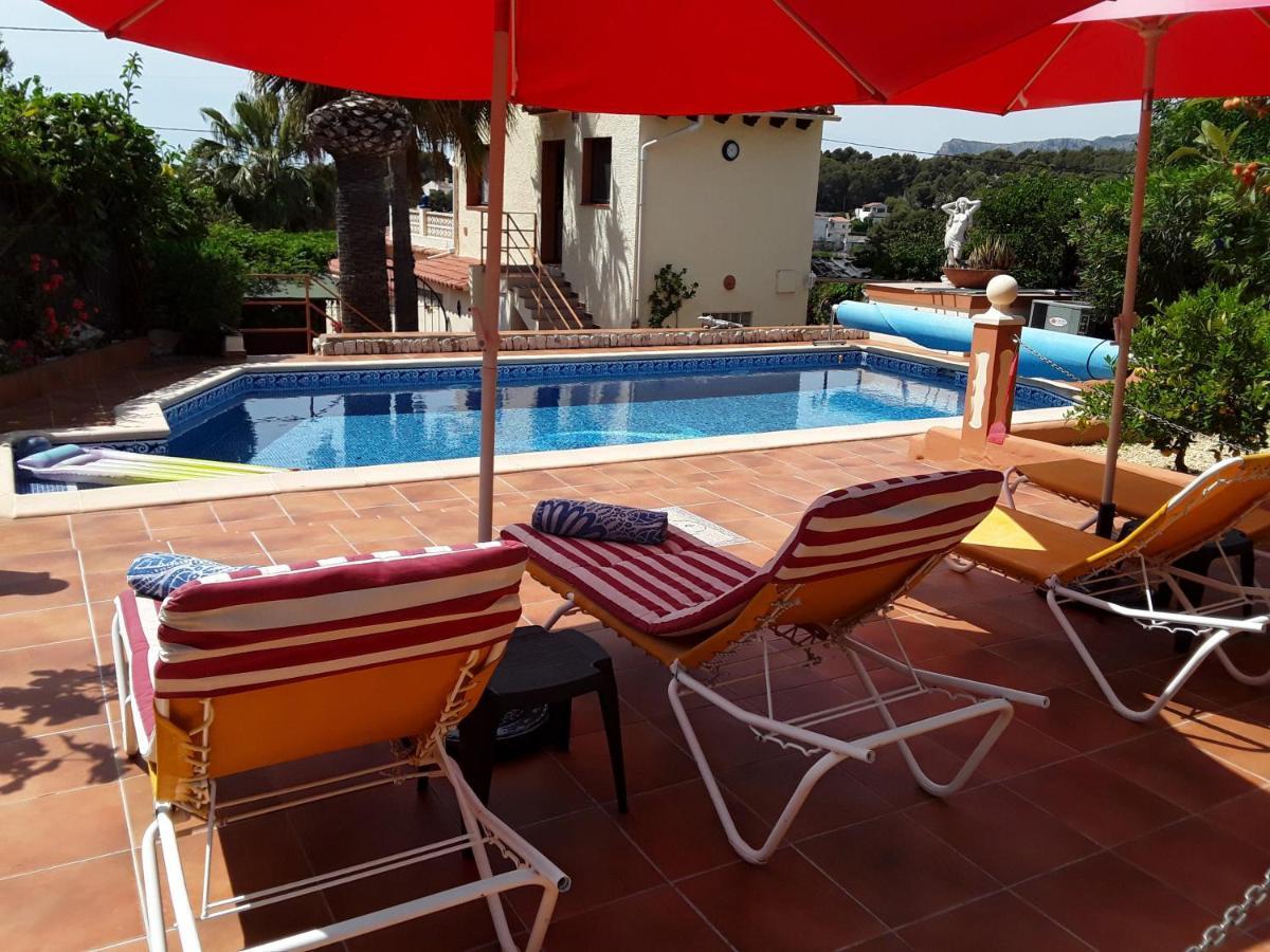 Villa Mimosa Moraira Exteriör bild